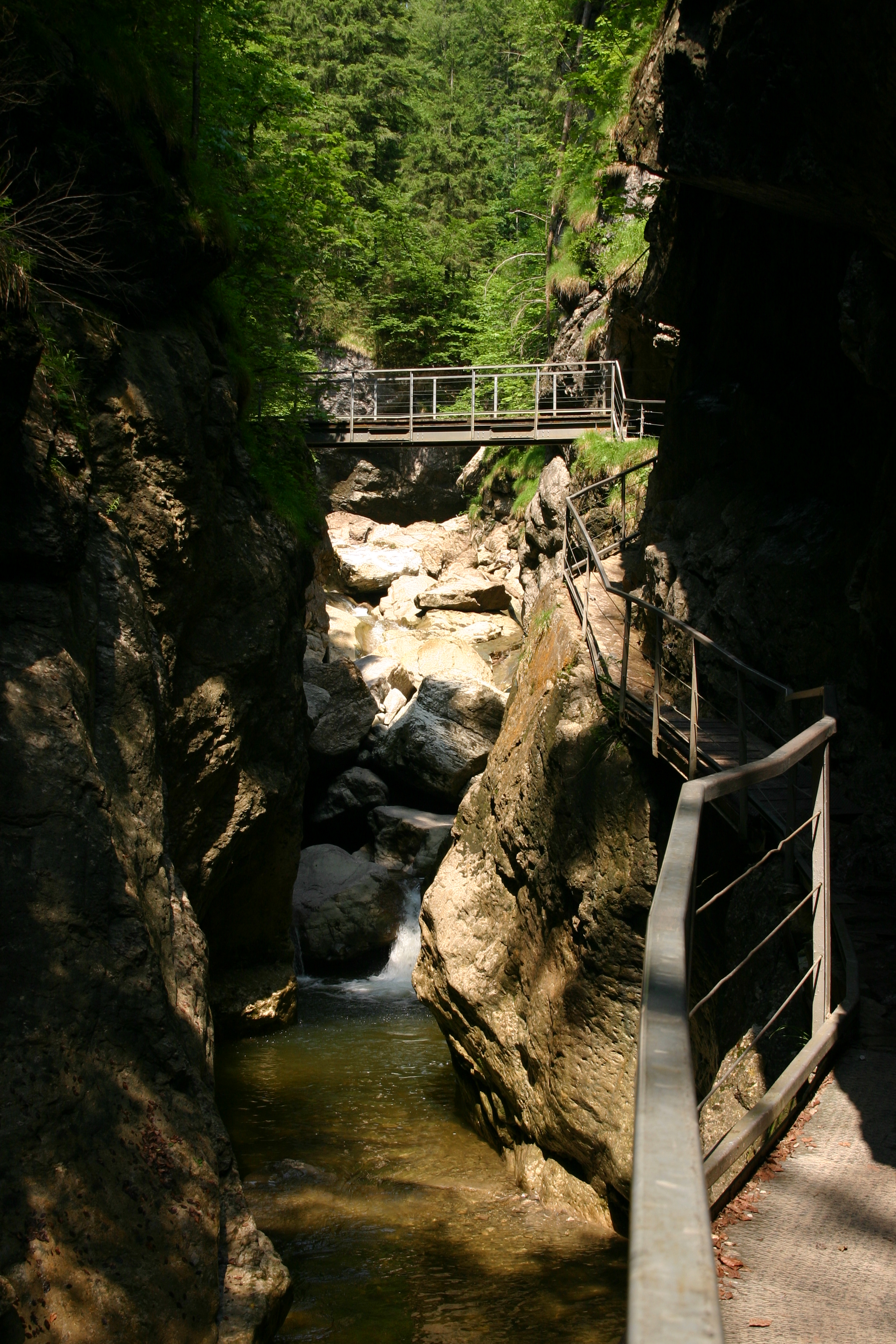 Erlebnisse im Oberallgäu: Starzlachklamm am Fuß des Grünten