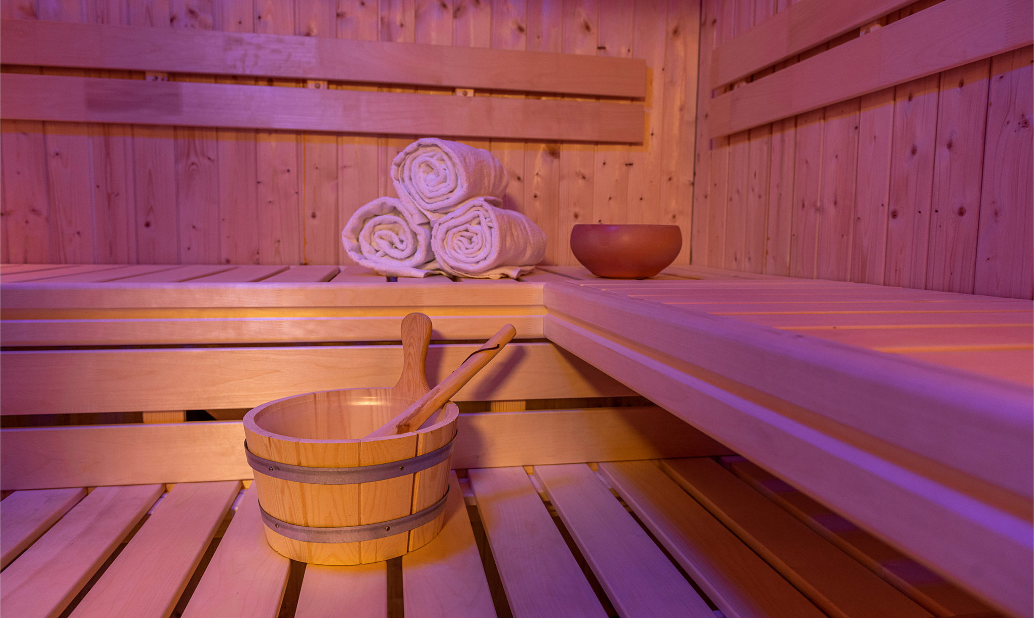 Unterkunft im Allgäu: Unsere Sauna -  Landsitz Rocky Docky bei Niedersonthofen im Oberallgäu