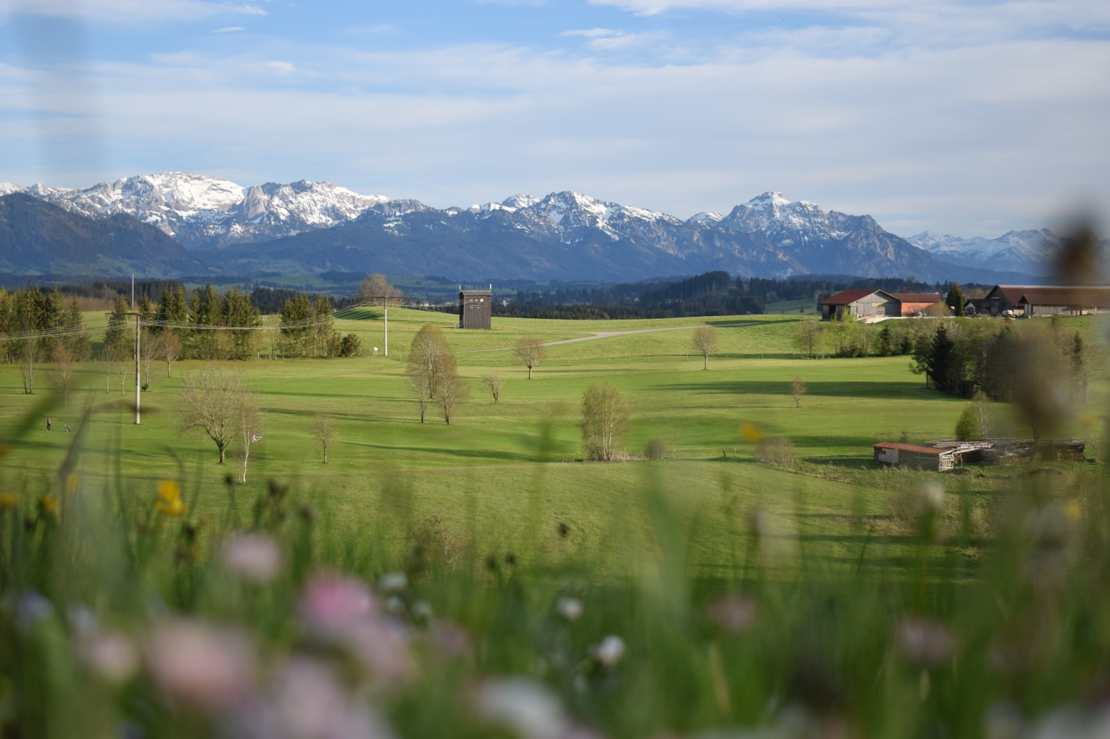 Hotels und Ferienwohnungen im Oberallgäu - Bernbeuren - Golfplatz Stenz
