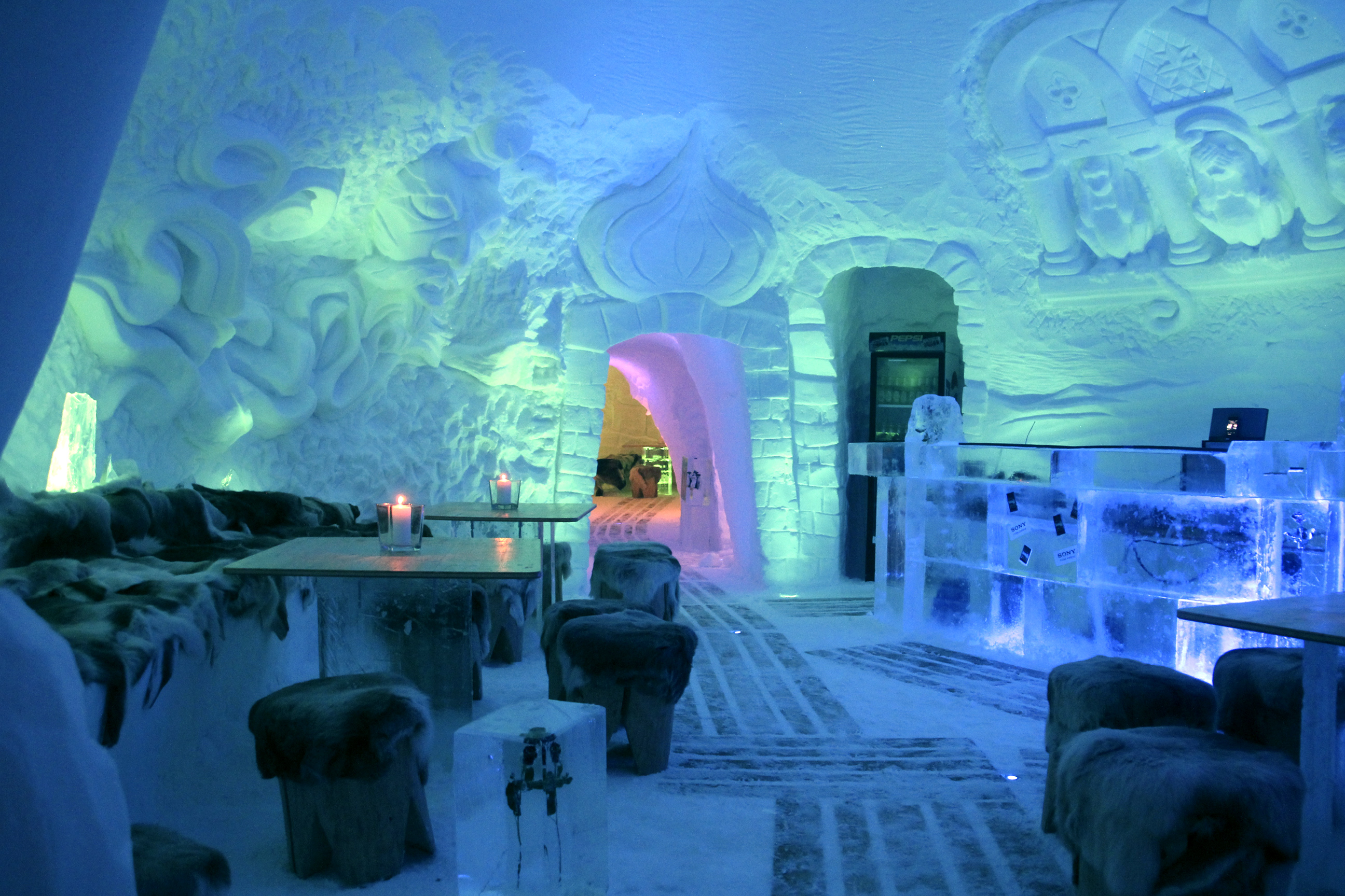 Erlebnisse im Oberallgäu: Iglu Lodge - Eishotel auf dem Nebelhorn über Oberstdorf - Iglu Lodge - Hotel aus Schnee und Eis auf dem Nebelhorn