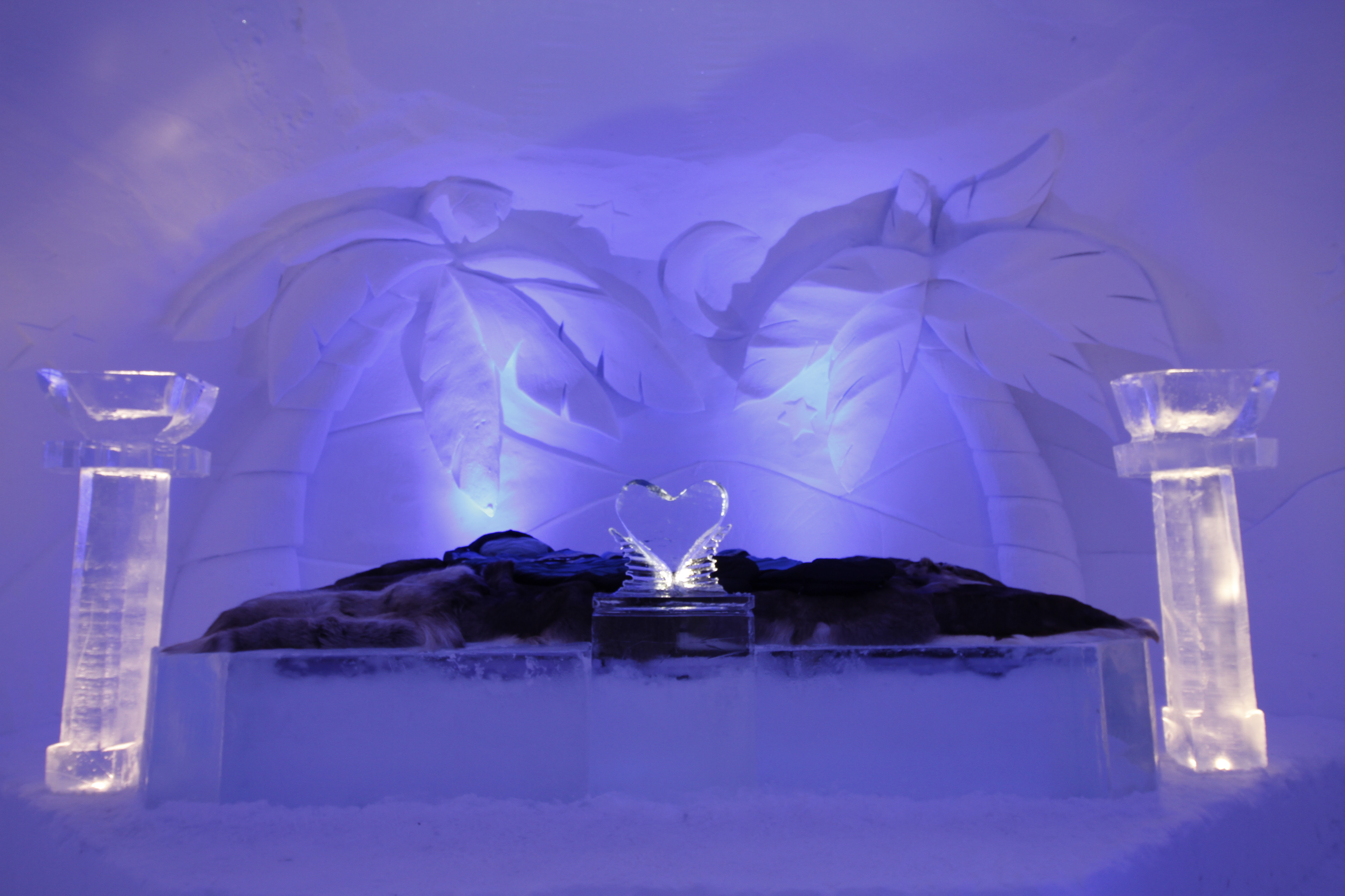 Erlebnisse im Oberallgäu: Iglu Lodge - Eishotel auf dem Nebelhorn über Oberstdorf - Iglu Lodge - Hotel aus Schnee und Eis auf dem Nebelhorn