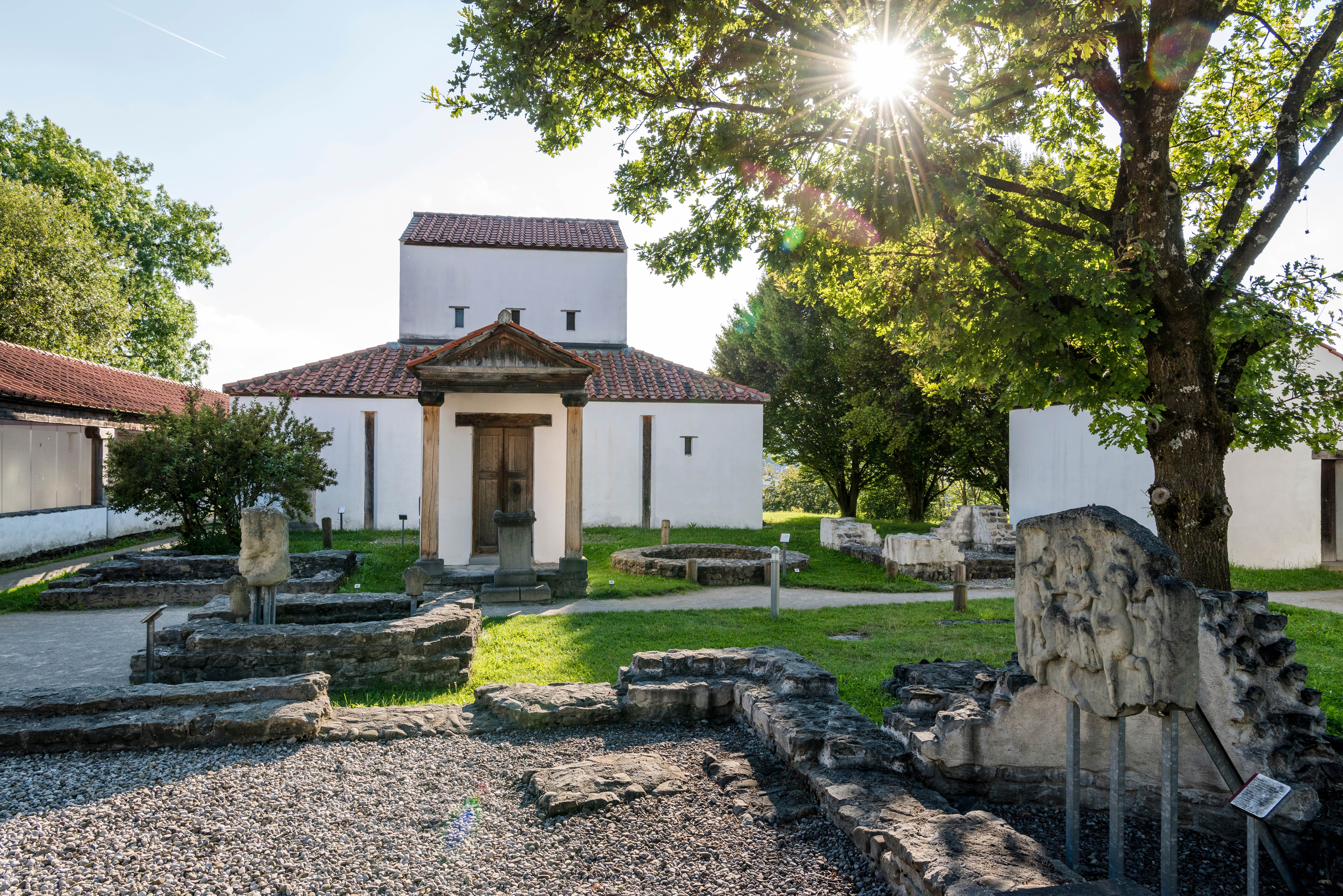 Hotels und Ferienwohnungen im Oberallgäu - Kinder & Familie: Kinder sind willkommen - Kempten - Archäologischer Park Cambodunum in Kempten im Allgäu -  Archäologischer Park Cambodunum in Kempten im Allgäu