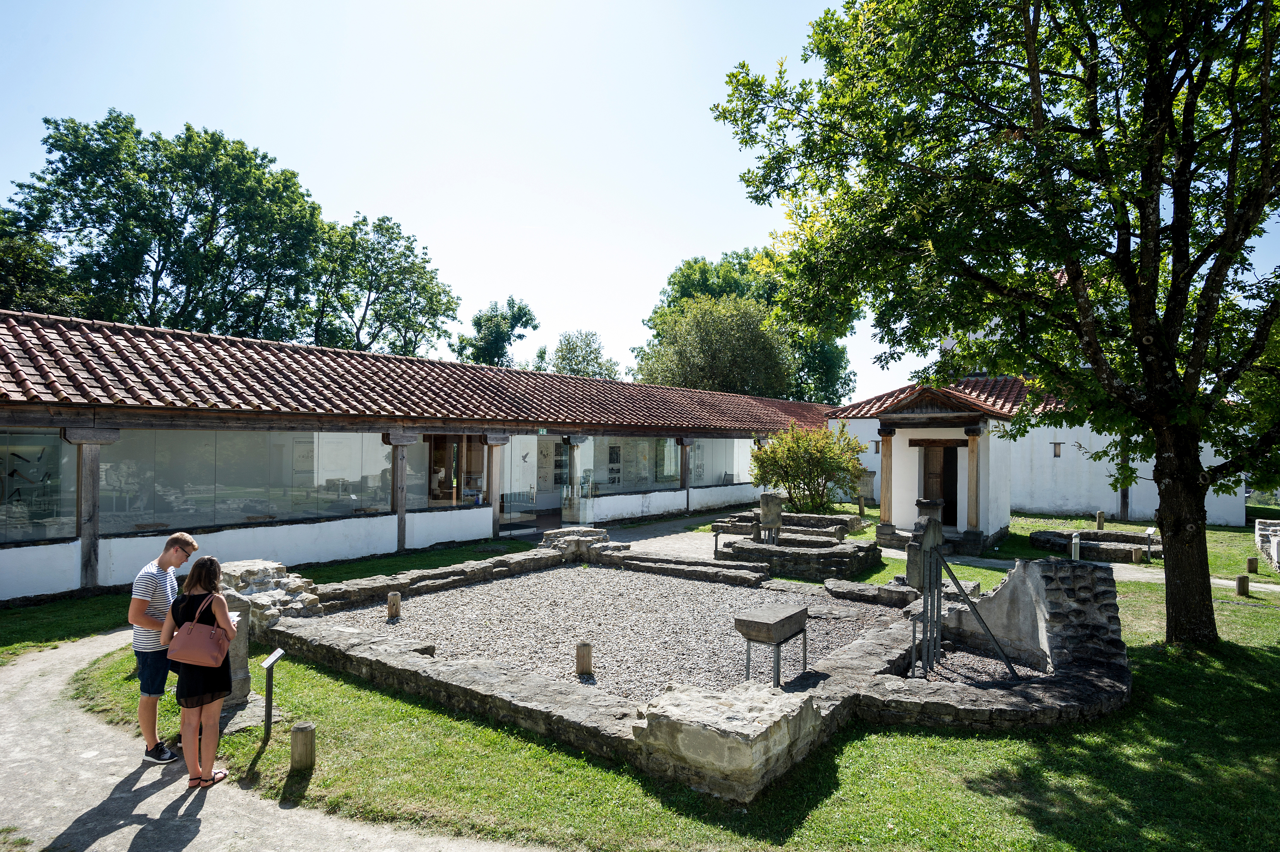 Hotels und Ferienwohnungen im Oberallgäu - Kinder & Familie: Kinder sind willkommen - Kempten - Archäologischer Park Cambodunum in Kempten im Allgäu -  Archäologischer Park Cambodunum in Kempten im Allgäu