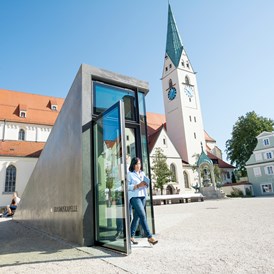 Erlebnisse im Oberallgäu: Erasmuskapelle - unterirdischer Schauraum