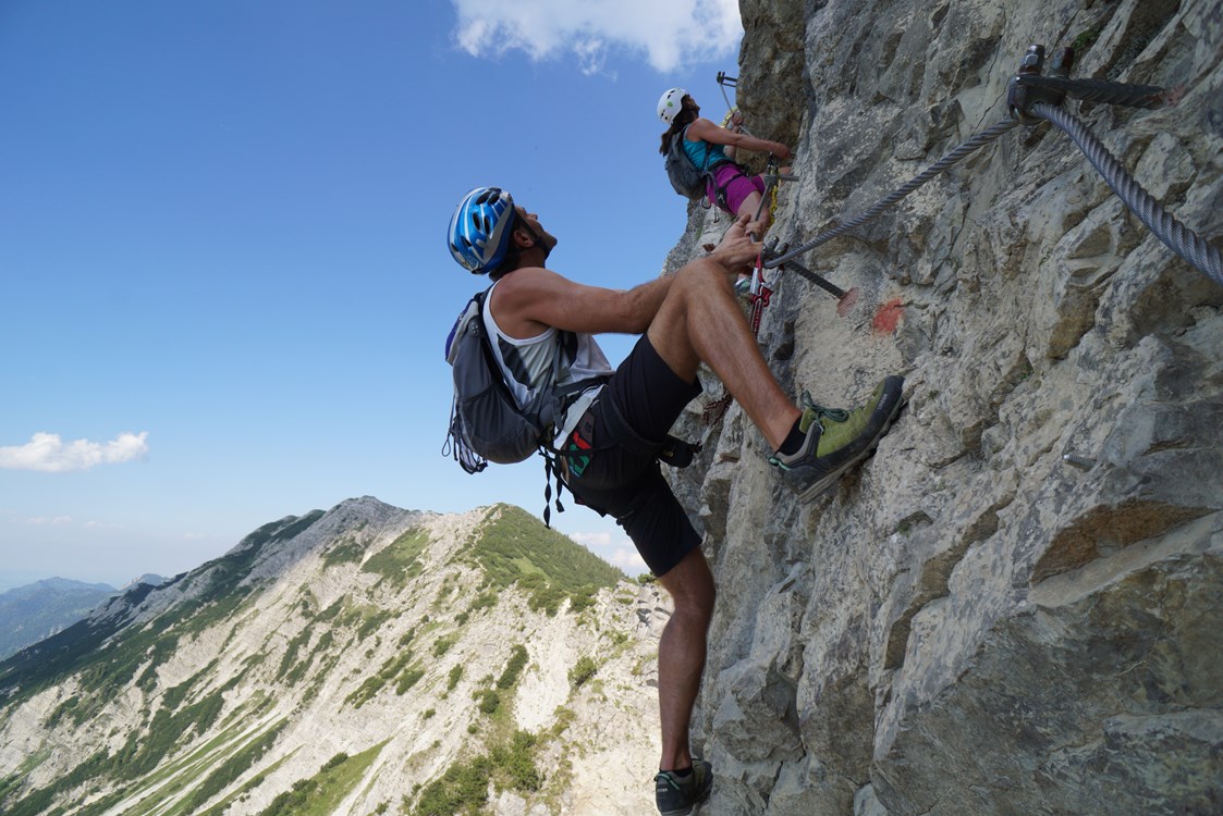 Erlebnisse: EDELRID Klettersteig - Bad Hindelang - Oberjoch