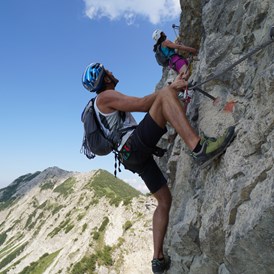 Erlebnisse: EDELRID Klettersteig - Bad Hindelang - Oberjoch