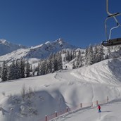 Ausflugsziele im Oberallgäu: Ski- und Snowboardparadies Fellhorn - Kanzelwand im Allgäu / Kleinwalsertal - Die Fellhornbahn - Zwei-Länder-Pistenspaß