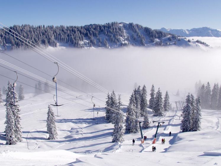 Erlebnisse im Oberallgäu: Skigebiet Grasgehren am Riedbergpass im Oberallgäu - Sonnen- Skiparadies Grasgehren am Riedbergpass
