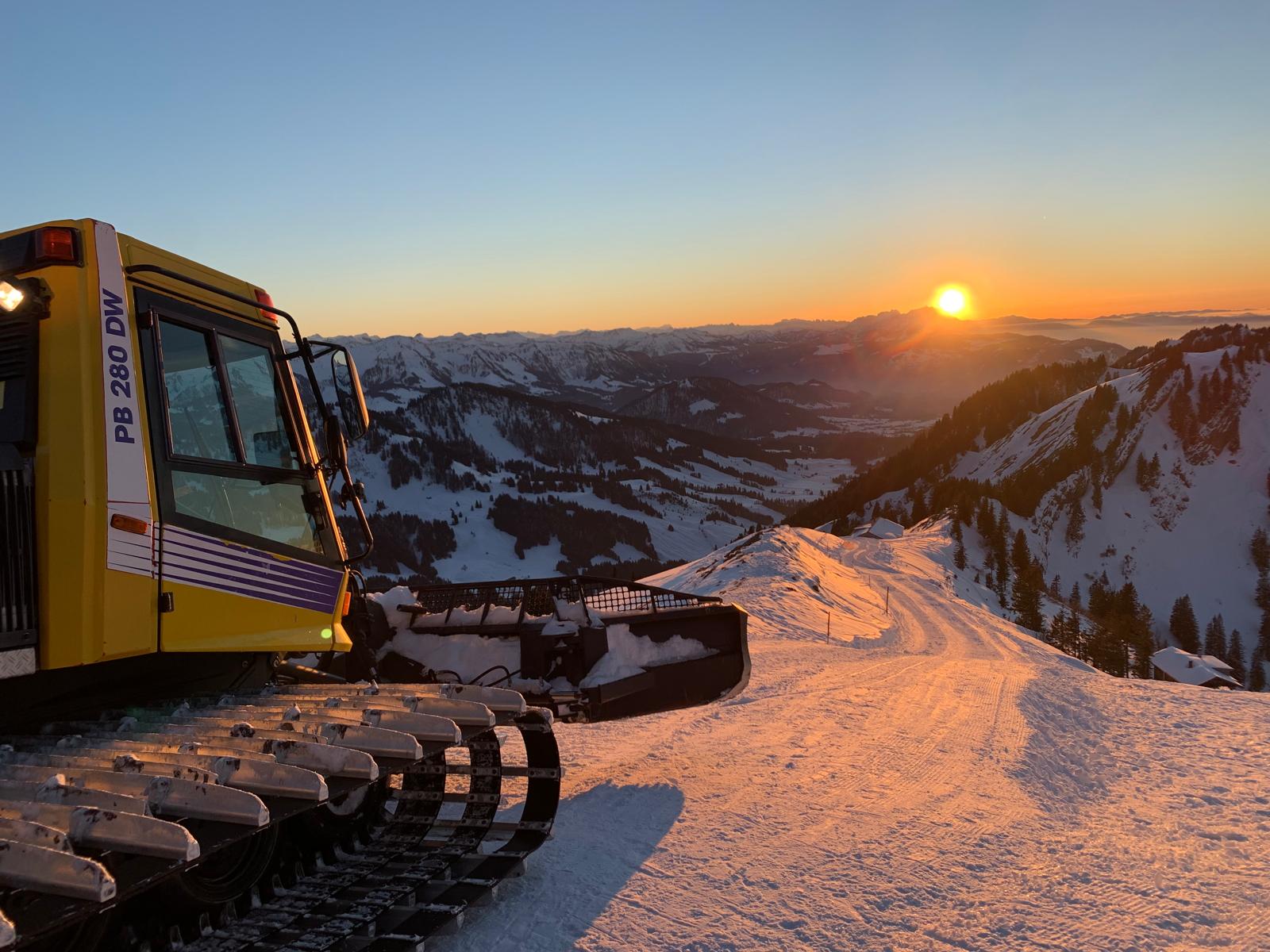 Hotels und Ferienwohnungen im Oberallgäu - Kategorien: Wanderparadies - Hochgratbahn im Winter - Oberstaufen / Steibis - Hochgratbahn im Winter - Oberstaufen / Steibis