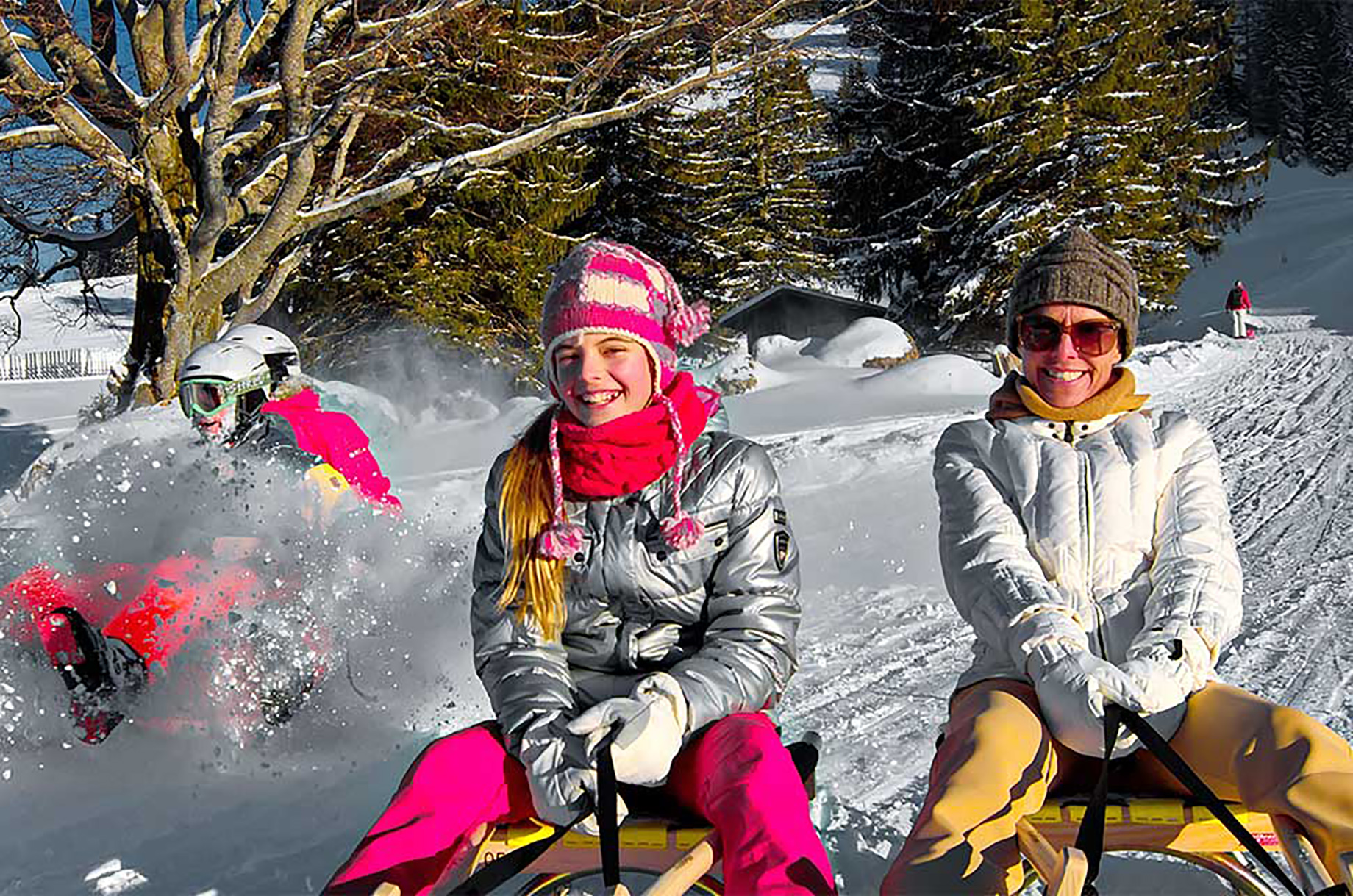 Hotels und Ferienwohnungen im Oberallgäu - Bayern - Hochgratbahn in Oberstaufen / Steibis - Hochgratbahn im Winter - Oberstaufen / Steibis
