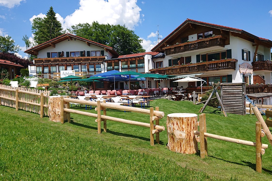 Unterkunft im Allgäu: Die Sonnenterrasse - Alphorn - das Hotel mit Weitblick - Ofterschwang im Allgäu