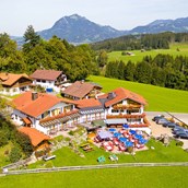 Hotels und Ferienwohnungen im Oberallgäu: Einer der besten Aussichtslagen des Allgäus - Alphorn - das Hotel mit Weitblick - Ofterschwang im Allgäu