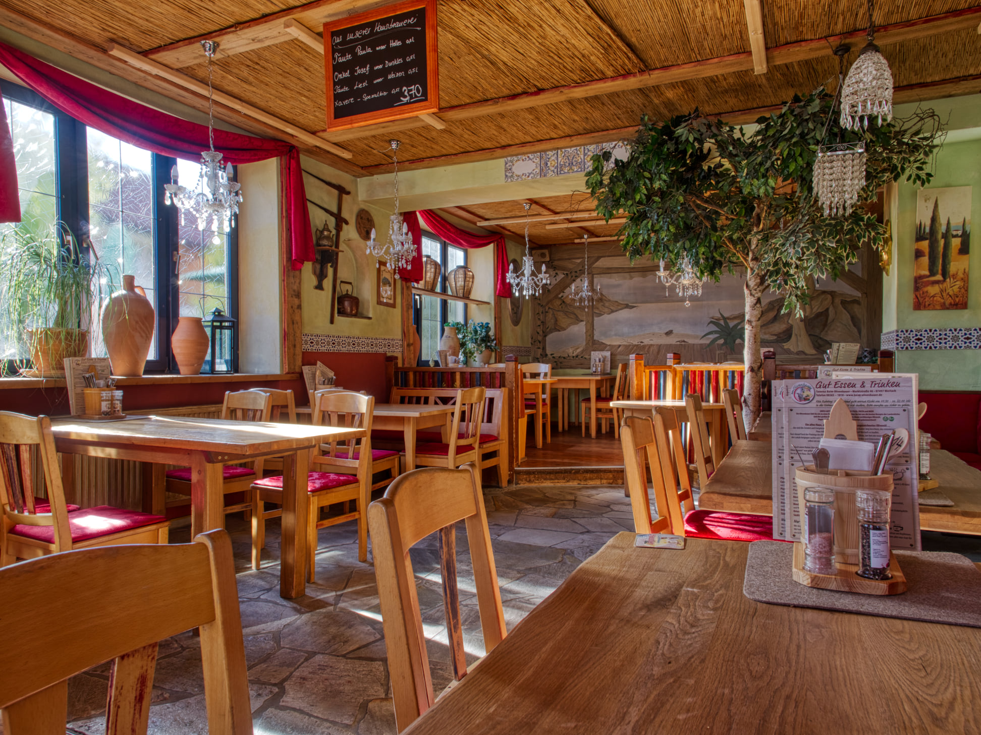 Hotels und Ferienwohnungen im Oberallgäu - Betriebsart | Angebot: Lunch / Mittagsmenü - Bayern - Beim Olivenbauer in Wertach im Allgäu - Beim Olivenbauer