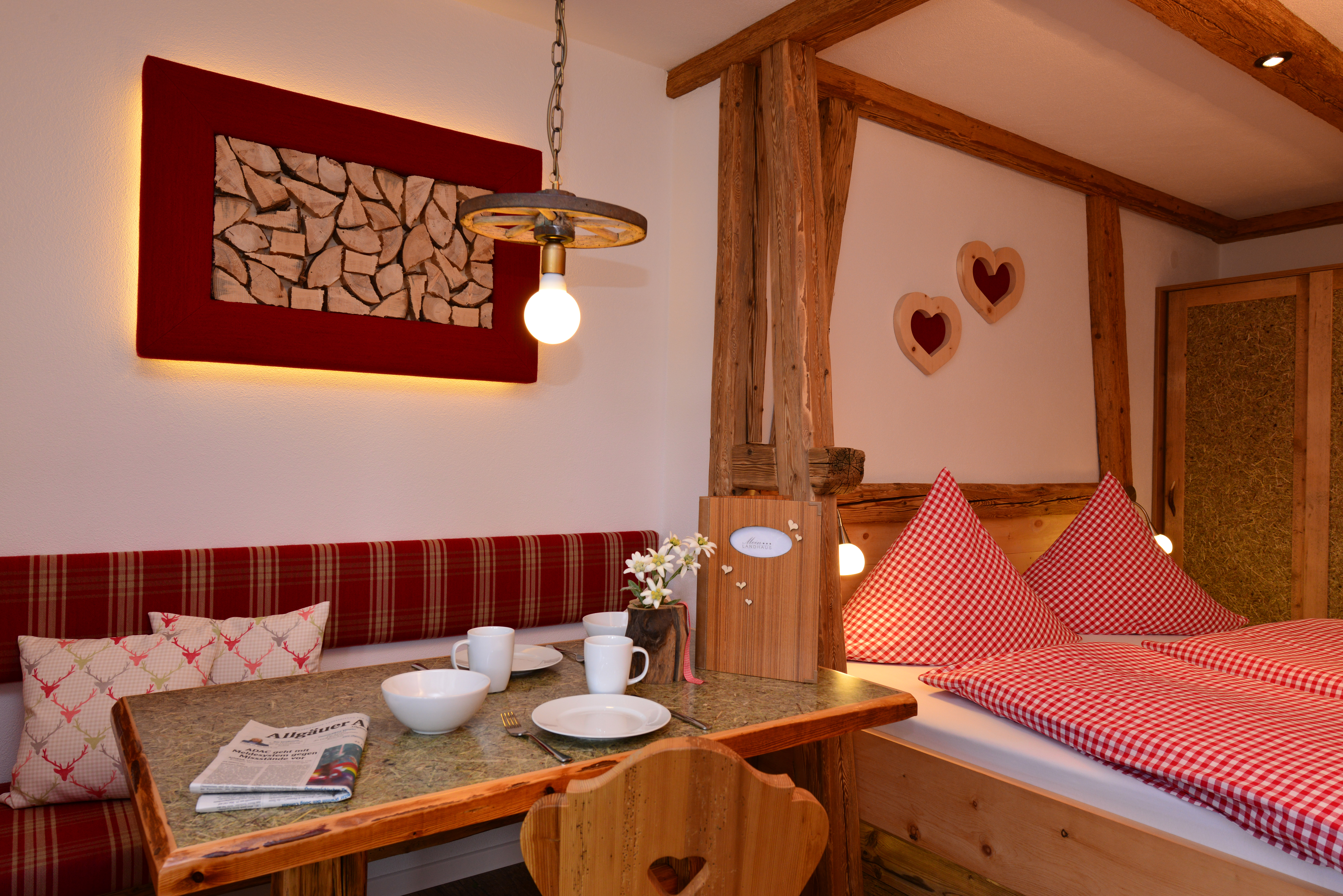 Unterkunft im Allgäu: Mein Landhaus Burgberg - Ferienwohnungen im Allgäu - Mein Landhaus Burgberg - Ferienwohnungen und Gästezimmer