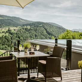 Unterkunft im Allgäu: Panoramaterrasse - Bergkristall - Mein Resort im Allgäu