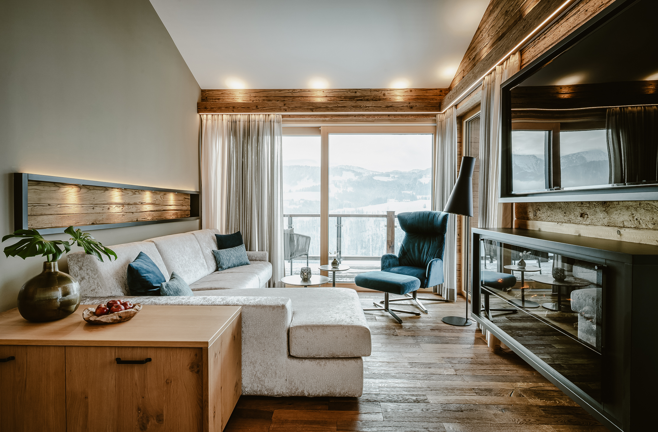 Unterkunft im Allgäu: Suite Nagelfluh - Bergkristall - Mein Resort im Allgäu