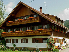 Hotels und Ferienwohnungen im Oberallgäu - Unterkunftsart: Ferienwohnung / Appartement - Finkenhof