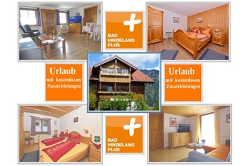 Unterkunft im Allgäu: Bad Hindelang PLUS
Urlaub mit kostenlosen Zusatzleistungen - Haus Meinecke - Ferienwohnungen in Bad Hindelang im Allgäu