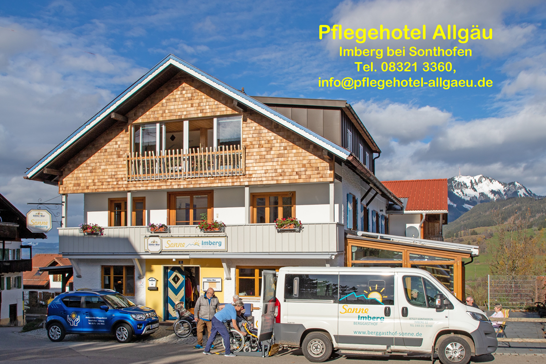 Unterkunft im Allgäu: Pflegehotel Allgäu in Sonthofen