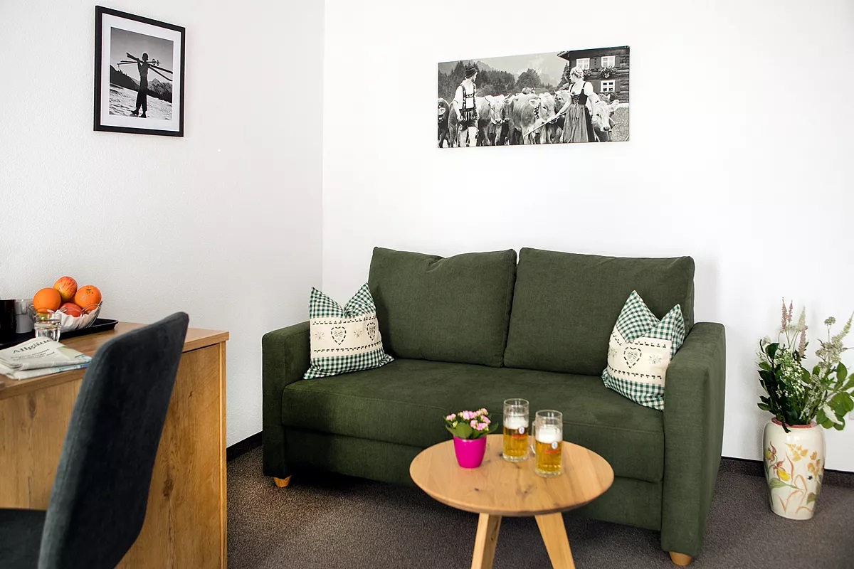 Unterkunft im Allgäu: Gasthof Pension Sonne in Altstädten - Gasthof Pension Sonne in Altstädten