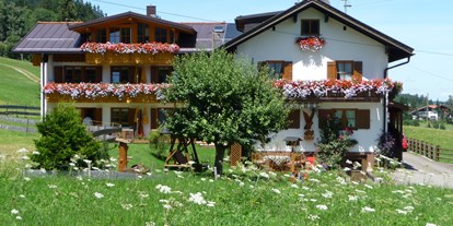Hotels und Ferienwohnungen im Oberallgäu - Bolsterlang Sonderdorf - Tannenhäusel - Ferienwohnungen in Bolsterlang im Allgäu