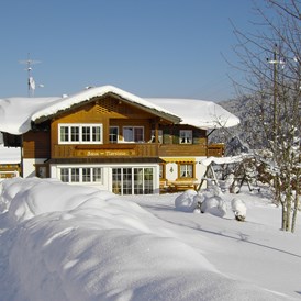 Unterkunft im Allgäu: Haus Narzisse im Winter - Ferienwohnungen Haus Narzisse