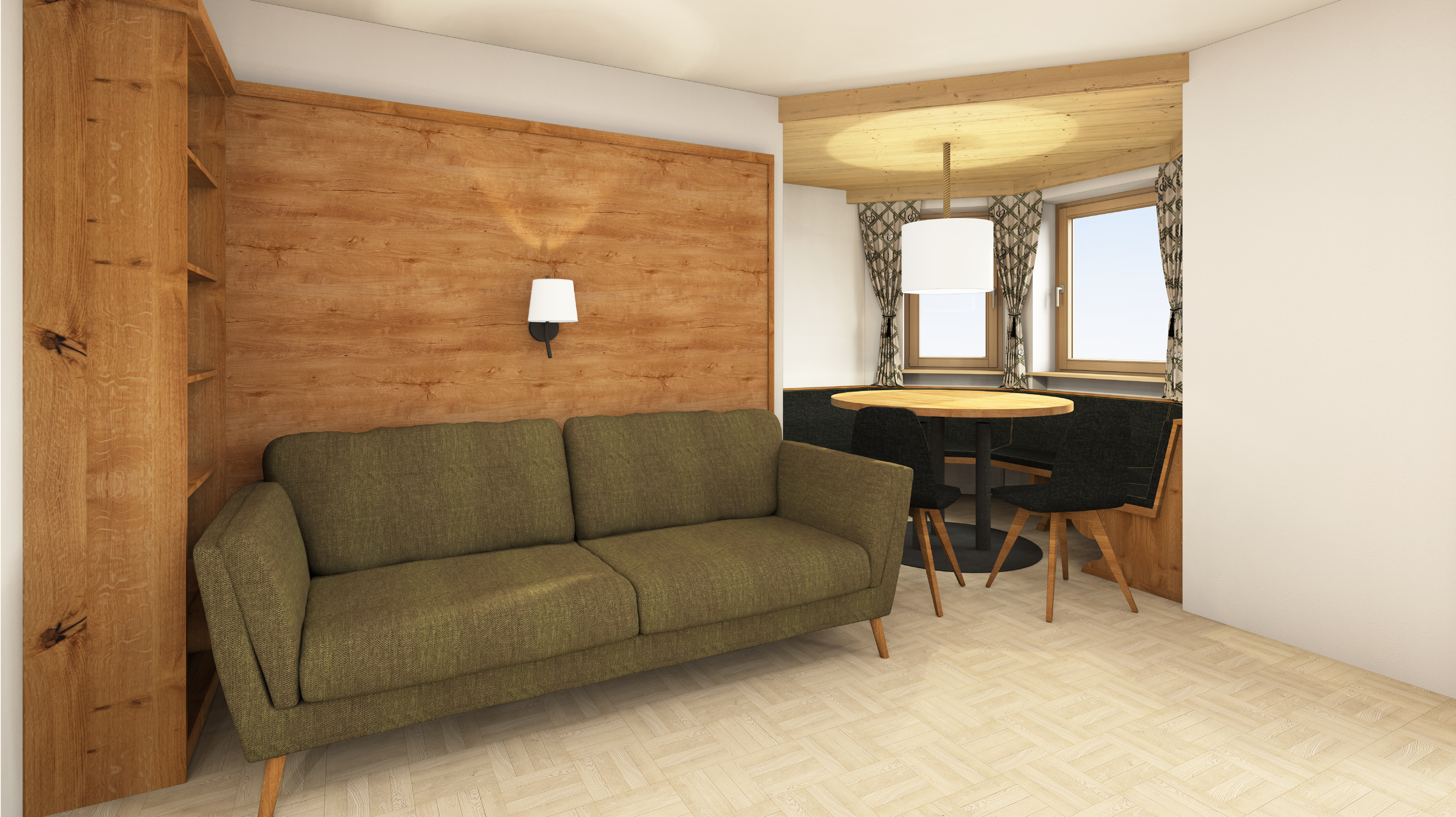 Unterkunft im Allgäu: FeWo Rotspitz (2 - 5 Pers.) - Haus Ornach