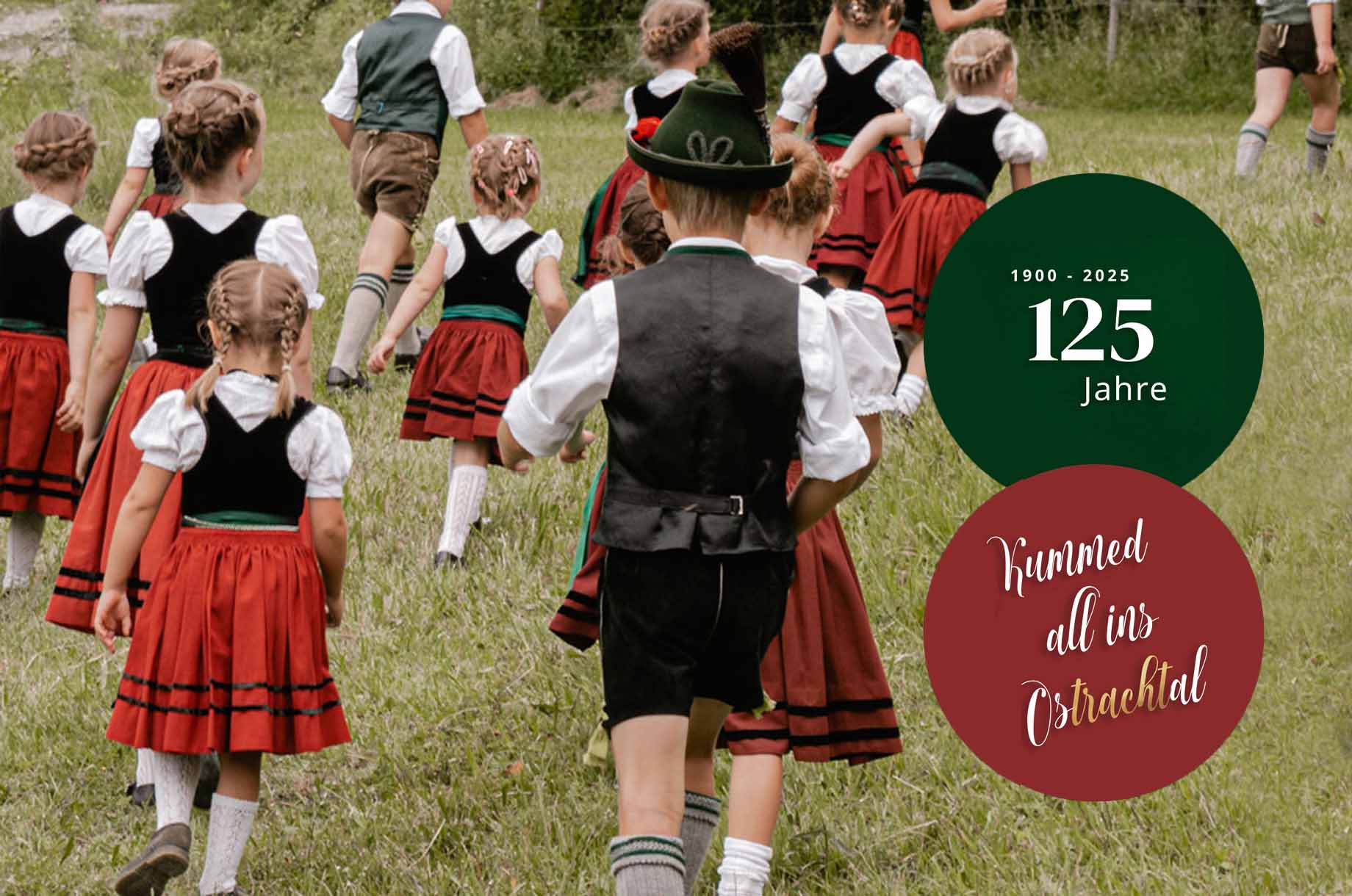 Veranstaltungen im Oberallgäu: Trachtenjubiläum - 125 Jahre Trachtenverein Bad Hindelang - 125-jähriges Jubiläum des Trachtenvereins Bad Hindelang