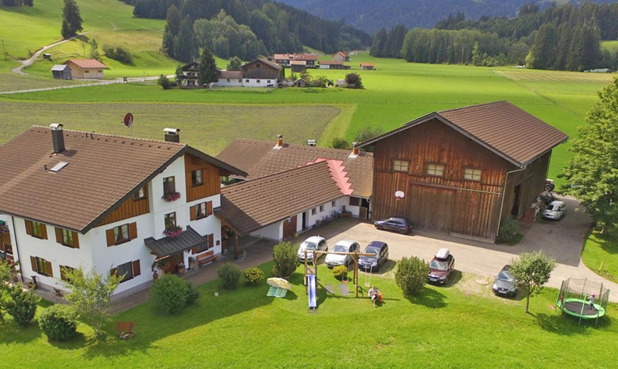 Unterkunft im Allgäu: Ferienhof Brutscher in Fischen im Allgäu - Ferienhof Brutscher in Fischen im Allgäu