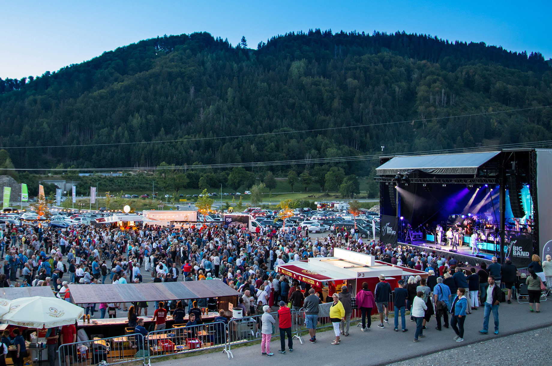 Hotels und Ferienwohnungen im Oberallgäu - Kategorien: Musik - Oberstaufen HInterstaufen - Open Air Konzert der Big Band der Bundeswehr in Oberstaufen im Allgäu - Big Band der Bundeswehr am 25.08.2026 in Oberstaufen