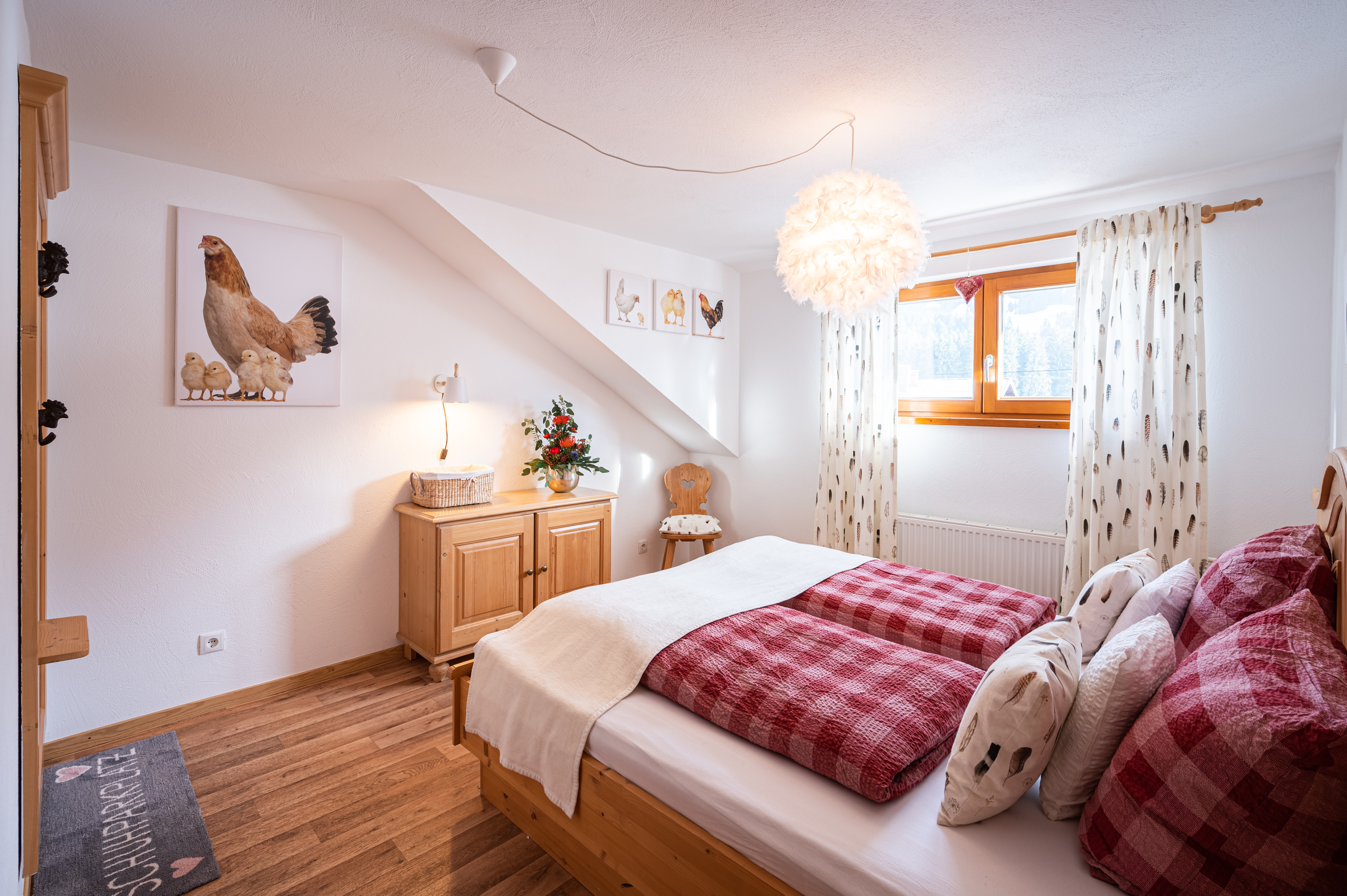 Hotels und Ferienwohnungen im Oberallgäu - Verpflegung: Frühstücksbuffet - Fischen im Allgäu - Pension Tannenhof - Ferienwohnungen