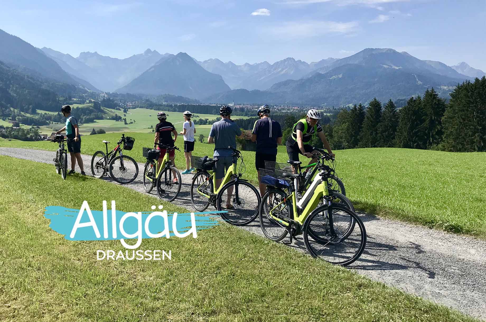 Hotels und Ferienwohnungen im Oberallgäu - Saison: Sommer - Sonthofen Sonthofen - Stadt - Allgäu DRAUSSEN - E-Bike-Touren im Allgäu - Allgäu DRAUSSEN -  E-Bike-Touren im Allgäu