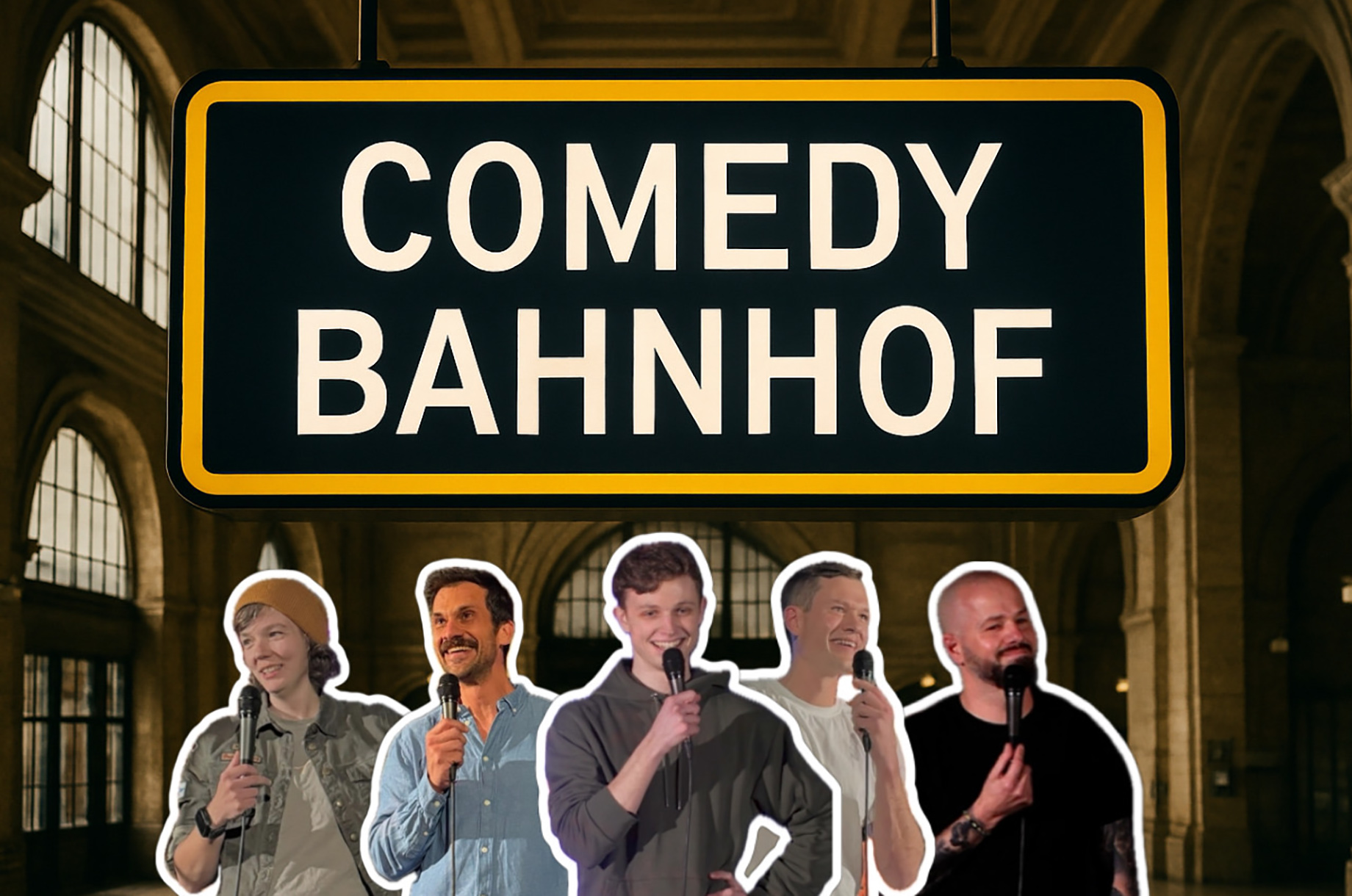 Veranstaltungen im Oberallgäu: Kultur am Gleis präsentiert Stand-up-Comedy im Bahnhofsgarten - Kultur am Gleis präsentiert Stand-up-Comedy