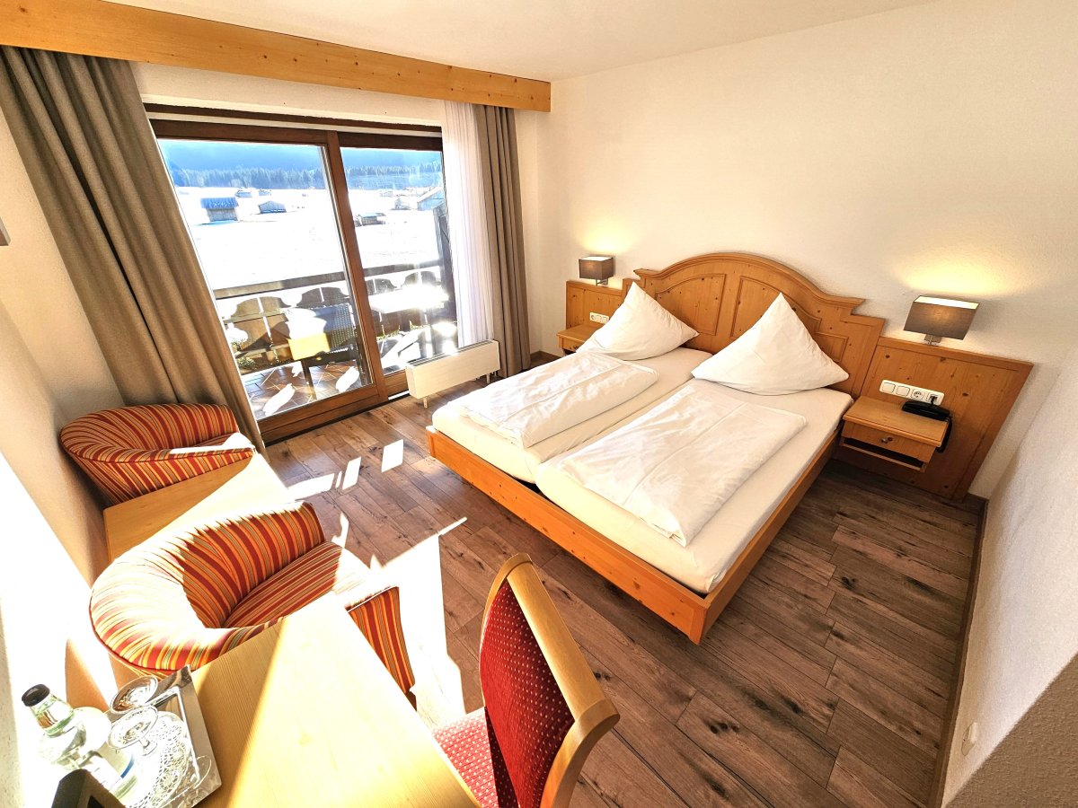 Unterkunft im Allgäu: Zimmer im Hotel Fuggerhof - Hotel Fuggerhof - Ihr 3-Sterne Hotel in Oberstdorf