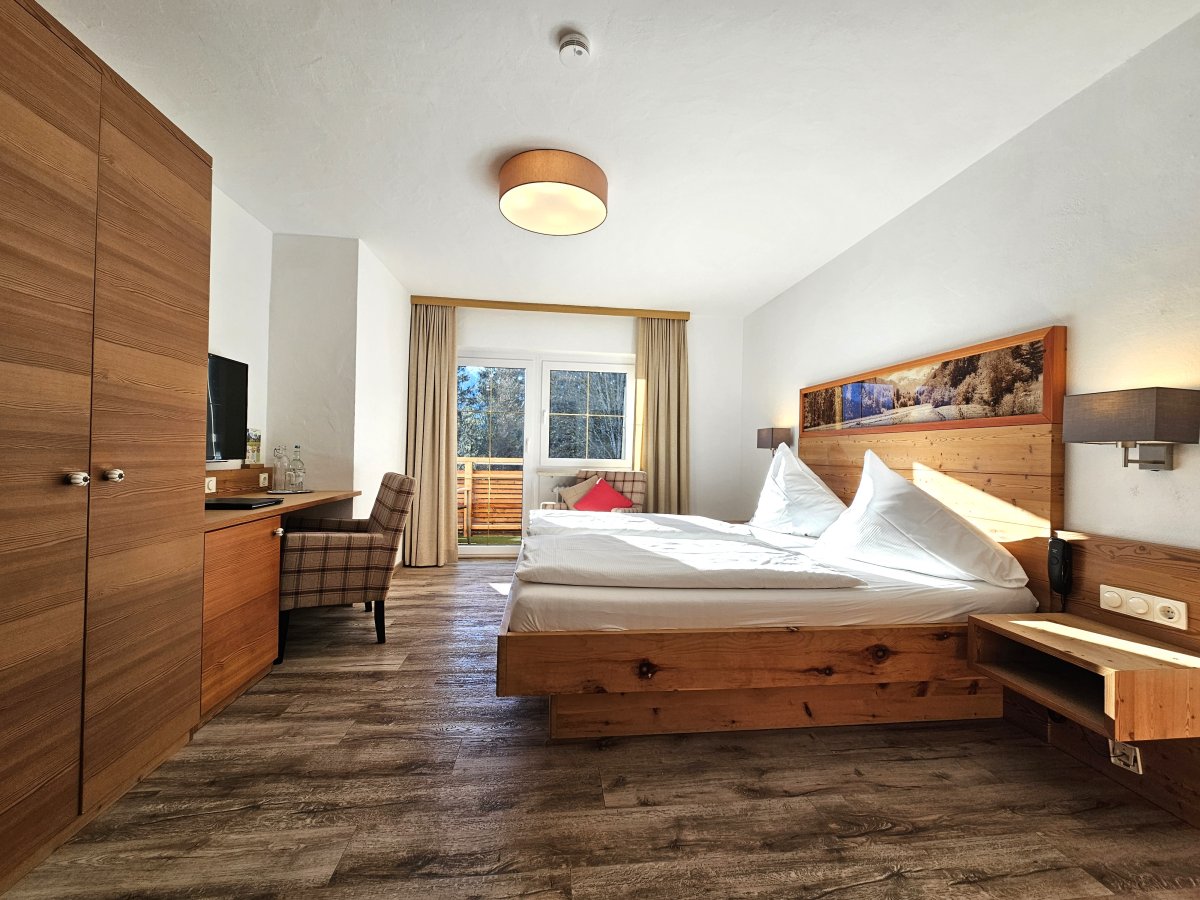 Unterkunft im Allgäu: Zimmer im Naturhotel Café Waldesruhe - Naturhotel Café Waldesruhe