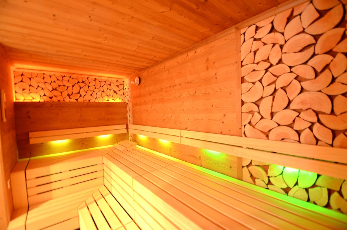 Unterkunft im Allgäu: Bio-Sauna im Naturhotel Café Waldesruhe - Naturhotel Café Waldesruhe